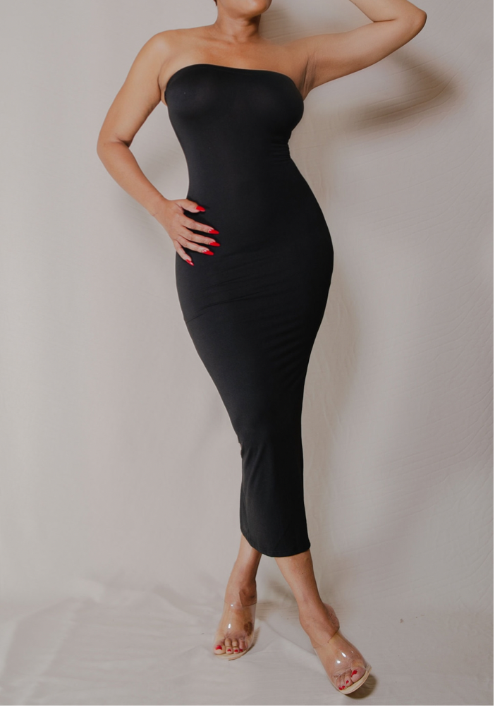 Bestie Tube Dress - Black