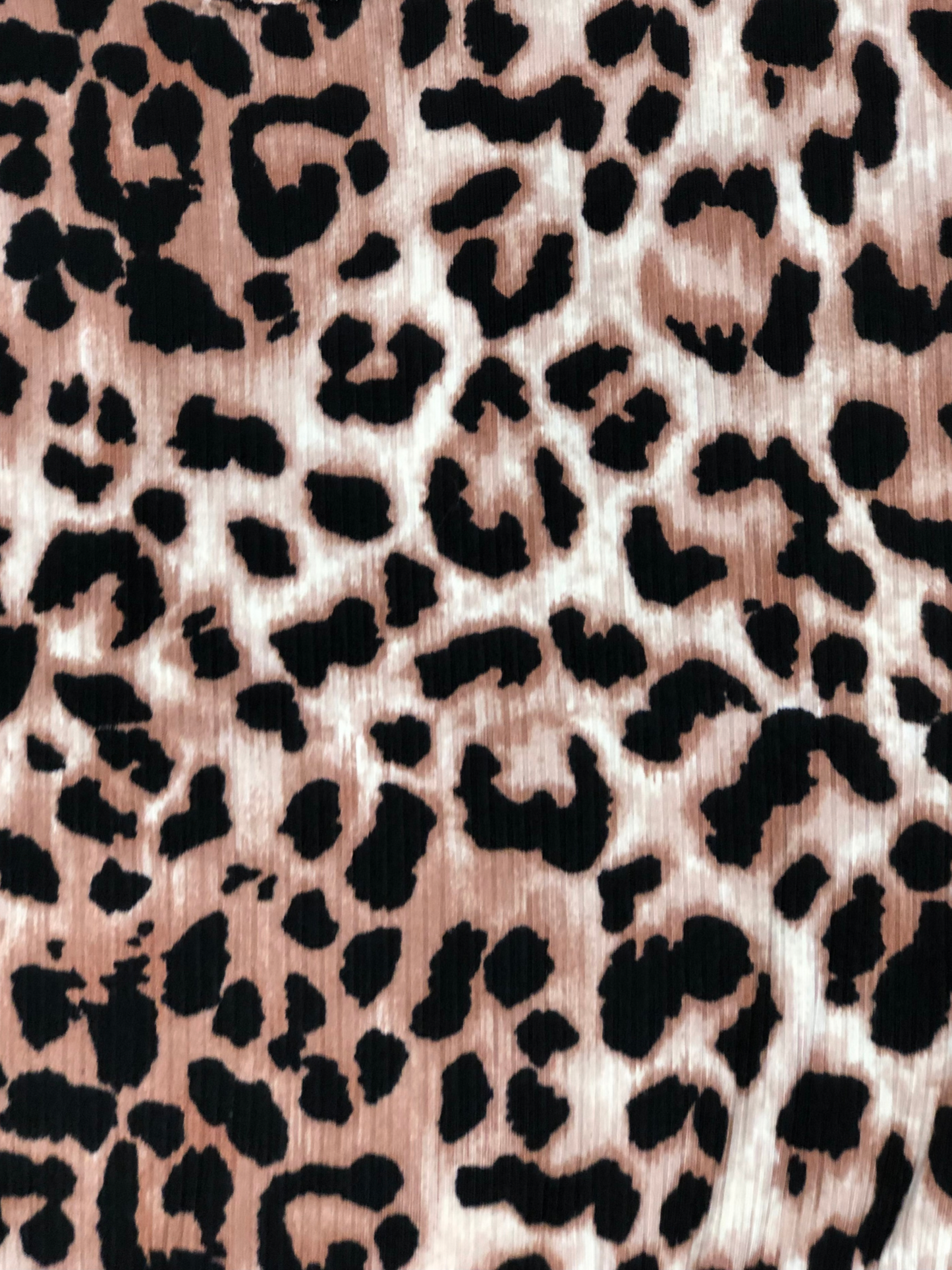 Leopard Ribbed Bodysuit